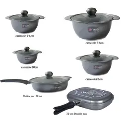 سرویس پخت و پز 15 پارچه ام جی اس مدل italia A