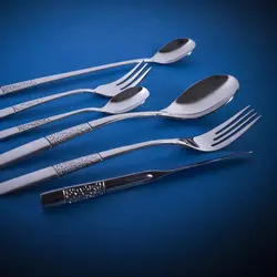 سرویس قاشق و چنگال 39 پارچه ام جی اس مدل DF048