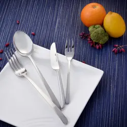 سرویس قاشق و چنگال 147 پارچه ام جی اس مدل دورتمند