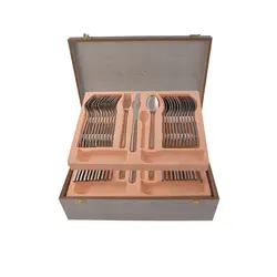 سرویس قاشق و چنگال 72 پارچه ام جی اس مدل DONA(Ch)001