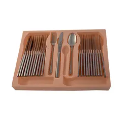 سرویس قاشق و چنگال 72 پارچه ام جی اس مدل DONA(Ch)001