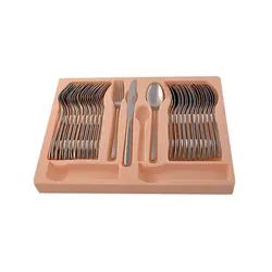 سرویس قاشق و چنگال 72 پارچه ام جی اس مدل DONA(Ch)001