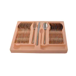 سرویس قاشق و چنگال 54 پارچه ام جی اس مدل DONA(Ch)001