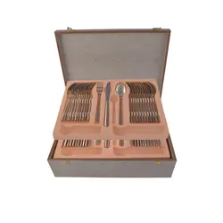 سرویس قاشق و چنگال 72 پارچه ام جی اس مدل DONA(Ch)006