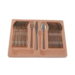 سرویس قاشق و چنگال 72 پارچه ام جی اس مدل DONA(Ch)006