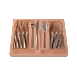 سرویس قاشق و چنگال 72 پارچه ام جی اس مدل DONA(Ch)006