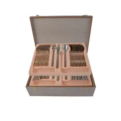 سرویس قاشق و چنگال 72 پارچه ام جی اس مدل DORTMOND(Ch)001