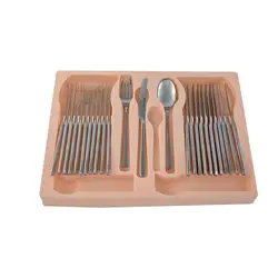 سرویس قاشق و چنگال 72 پارچه ام جی اس مدل DONA(GE)006