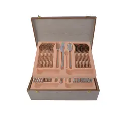 سرویس قاشق و چنگال 54 پارچه ام جی اس مدل DORTMOND(GE)001