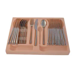 سرویس قاشق و چنگال 54 پارچه ام جی اس مدل DORTMOND(GE)001