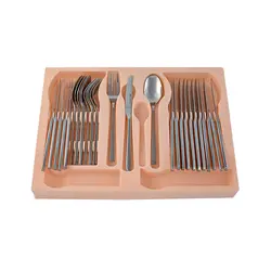 سرویس قاشق و چنگال 54 پارچه ام جی اس مدل DONA(GE)006
