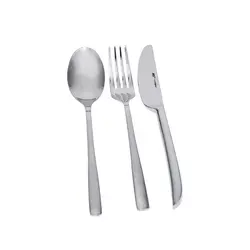 سرویس قاشق و چنگال 18 پارچه ام جی اس مدل DORTMOND(GE)006