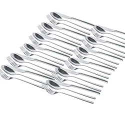 سرویس قاشق و چنگال 18 پارچه ام جی اس مدل DORTMOND(GE)006