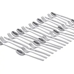 سرویس قاشق و چنگال 18 پارچه ام جی اس مدل SHICAGO(GE)006