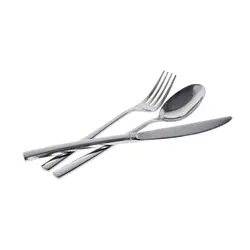 سرویس قاشق و چنگال 18 پارچه ام جی اس مدل SHICAGO(GE)006