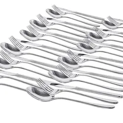سرویس قاشق و چنگال 36 پارچه ام جی اس مدل DONA(GE)001
