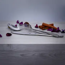 سرویس قاشق و چنگال 36 پارچه ام جی اس مدل DORTMOND(Ch)001