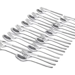 سرویس قاشق و چنگال 36 پارچه ام جی اس مدل DORTMOND(Ch)001