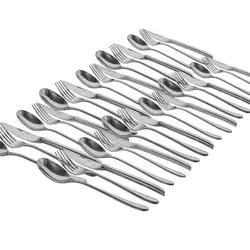 سرویس قاشق و چنگال 36 پارچه ام جی اس مدل DORTMOND(GE)001