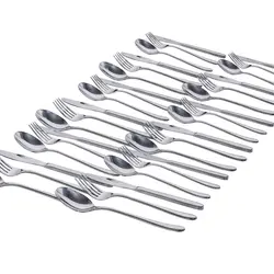 سرویس قاشق و چنگال 36 پارچه ام جی اس مدل DONA(Ch)001