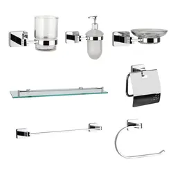 ست سرویس بهداشتی 7 پارچه دلفین مدل 3900