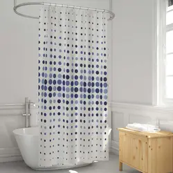 پرده حمام دلفین کد Ev-4961 v1 سایز 200×180 سانتی متر