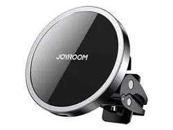 هولدر و شارژر وایرلس دریچه کولر مگنتی 15 وات جویروم Joyroom JR-ZS240