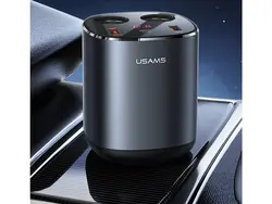 شارژر فندکی سوپر فست شارژ 145 وات یوسامز USAMS US-CC151 C28 245W Fast Car Charger