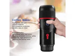 قهوه ساز قابل حمل 80 وات خودرو portable 80w car coffee maker