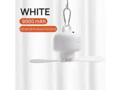 پنکه سقفی شارژی قابل حمل JISULIFE FA16 8000mAh Remote Control Ceiling Fan