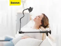 پایه نگهدارنده موبایل و تبلت گیره دار بیسوس Baseus Otaku Life Rotary Adjustment Lazy Holder