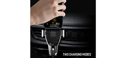 پایه نگهدارنده و شارژر بی سیم سنسور دار راک Rock w29 wireless charging car mount with infrared sensor