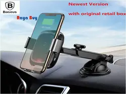 پایه نگهدارنده و شارژر وایرلس بیسوس Baseus Smart Vehicle Bracket Car WXZN-B01 - فروشگاه رایابای