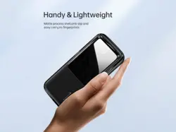 پاوربانک یوسامز ۱۰۰۰۰ میلی آمپر   USAMS  CD163 type c power bank 10000mah mini power bank