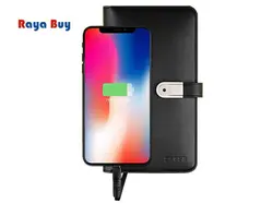 پاور بانک با کیف چرمی و فلش مموری Zhuse مدل Zhuse Glory Series PB-032 8000mAh - فروشگاه رایابای