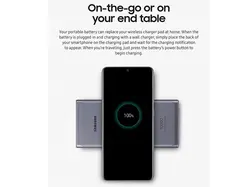 پاوربانک سامسونگ بی سیم فست شارژ 25 وات Samsung 25W Wireless Battery Pack EB-U3300XJEGWW - فروشگاه رایابای