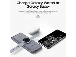 پاوربانک سامسونگ بی سیم فست شارژ 25 وات Samsung 25W Wireless Battery Pack EB-U3300XJEGWW - فروشگاه رایابای