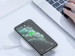 شارژر وایرلس 15 وات بیسوس Baseus Jelly WXGD-01 Wireless Charger 15W - فروشگاه رایابای