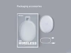 شارژر وایرلس 15 وات بیسوس Baseus Jelly WXGD-01 Wireless Charger 15W - فروشگاه رایابای