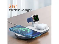 شارژر وایرلس 3در1 مک دودو mcdodo CH7060,3in1 wireless charger - فروشگاه رایابای