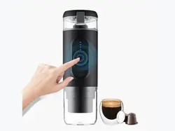 قهوه ساز شارژی قابل حمل KOFFlE MAAJE Mini Electric Espresso Maker - فروشگاه رایابای