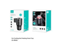 جا لیوانی هوشمند سردکن گرمکن یوسامز usams heating and cooling smart cup US-ZB160 - فروشگاه رایابای