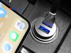 شارژر فندکی راک مینی Rock Metal Mini Car Charger