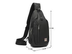 کیف کوله تک بند پوسو POSO PS-323 Cross-Body Bag - فروشگاه رایابای