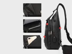 کیف کوله تک بند پوسو POSO PS-323 Cross-Body Bag - فروشگاه رایابای