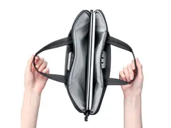 کیف لپ تاپ 16 اینچی بیسوس Baseus Basics Series 15 inch Shoulder Computer Bag LBJN-H0G - فروشگاه رایابای