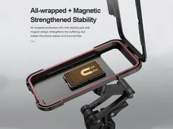 پایه نگهدارنده موبایل مخصوص موتور سیکلت و دوچرخه راک ROCK RPH0957 Universal Retractable Bike Phone Mount Stand Holder