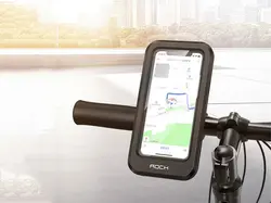 پایه نگهدارنده موبایل مخصوص موتور سیکلت و دوچرخه راک ROCK RPH0957 Universal Retractable Bike Phone Mount Stand Holder