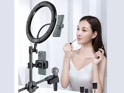 رینگ لایت عکاسی مک دودو MCDODO SELFIE RING LIGHT TRIPOD STAND TIKTOK BIGO LIVE TB-7980