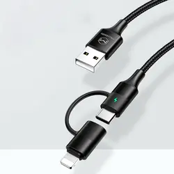 کابل دو سر مک دودو Mcdodo CA-6800 2 in 1 Cable 1.2m - فروشگاه رایابای